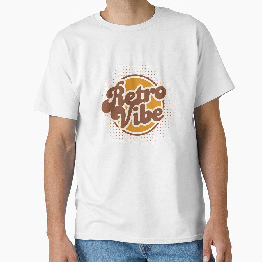 Retro Vibe – Warm Orange Retro Typography Design by Panoramax