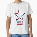 USA | Star T-Shirt for Men and Women by AllStarMerch