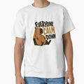 Everyone calm down capybara sticker (Samurai Jack Inspired) by RupacDesign