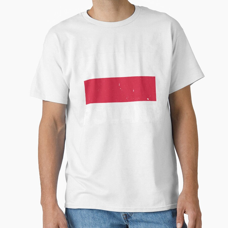 Poland Flag T-Shirt for Men and Women by AllStarMerch