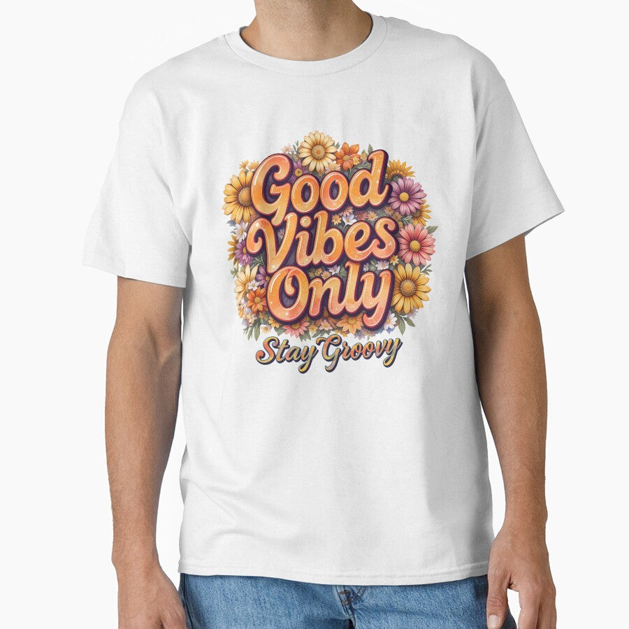 Good Vibes Only - 70s Groovy Aesthetic by EnigmaVoid