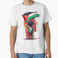 Children Of Gaza With Palestine Flag by JurenArt