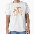 90's Prom King Nineties Distressed Retro Style T-Shirt by James  L.