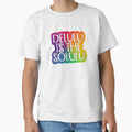 Delulu is the Solulu Sticker Black by baranskini