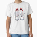 Sneakers trends  fashion black red white cartoon  animation by VibeStyleShop