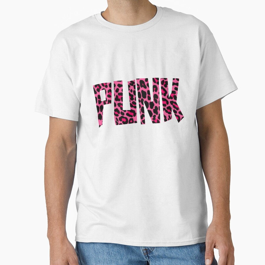 Pink Leopard Print Punk by SerpentSkyArts