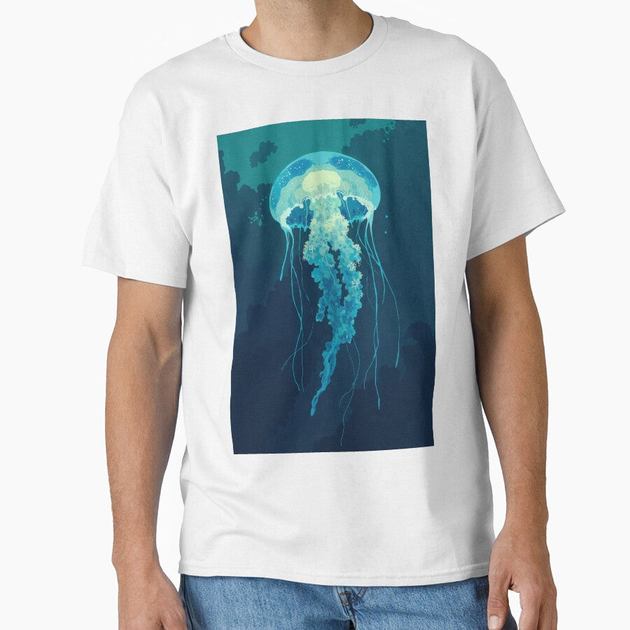 Luminescent lullaby drifting jellyfish by MadeByHaresShop