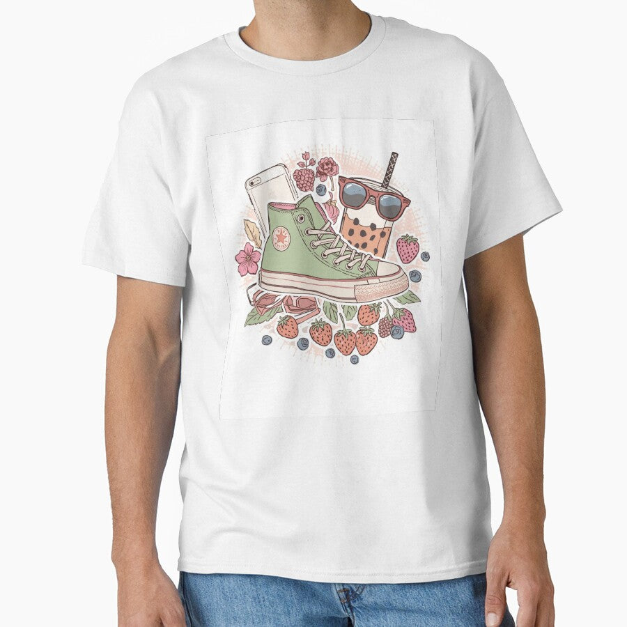Retro Strawberry Boba by lifeinspired4u