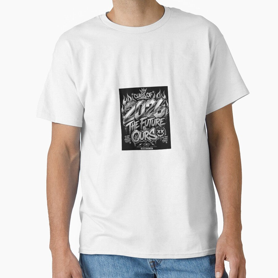 The Future Is Ours Streetwear Graduation Hoodie | Class of 2026 Urban Graffiti Senior Outfit by DoodleHaus360