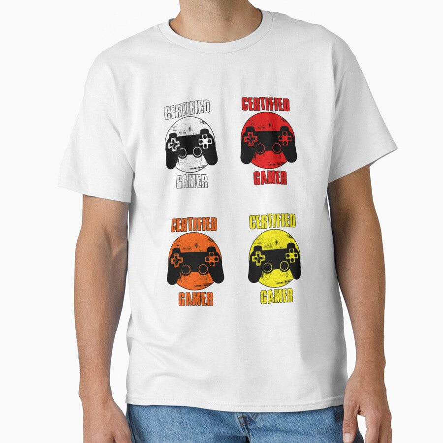 Certified Gamer, Gift for a Gamer, Sticker Pack by FNStuff