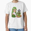 Alien Girl and Kawaii Frog Sweets by Kanniax