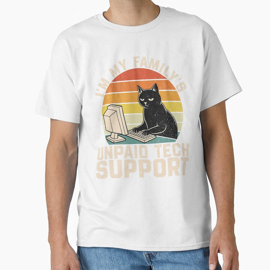 I'm My Family's Unpaid Tech Support Funny Sarcastic Programmer Gift by averyfisher