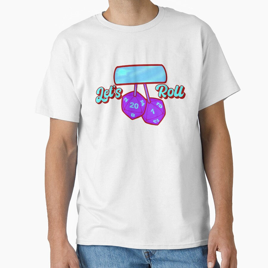 Let's Roll (Purple Version) by Ye Olde Dungeons & Dragons Lorecast Shoppe