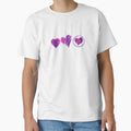 Purple hearts slim fit Essential by DuangpornShea