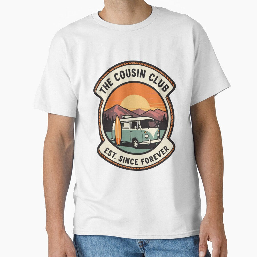 The Cousin Club Retro Camper Sunset Mountains by ScriptedMoments