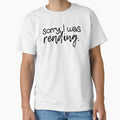 Sorry I Was Reading | Read | Reading | Reader | Book | Bookish | Kindle | Book Girl | Book Aesthetic by ShoniwDesigns