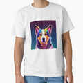 psychedelic happy corgi by Aliveforfun