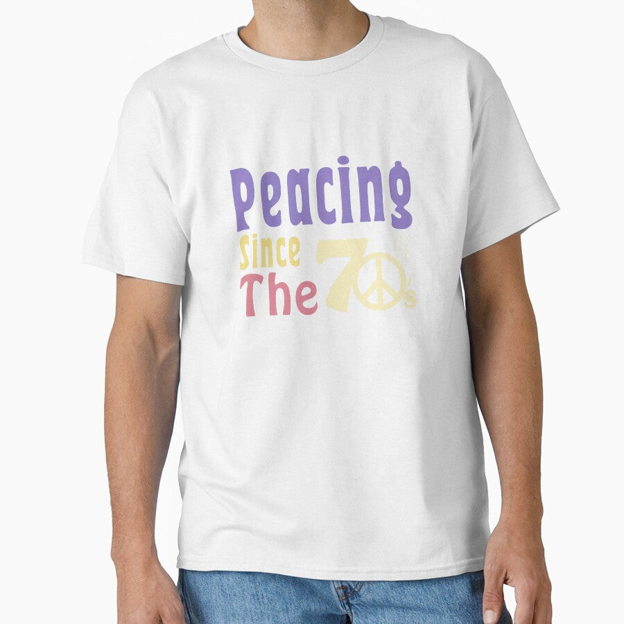 Peacing Since The 70's Colorful by MinimalSketches