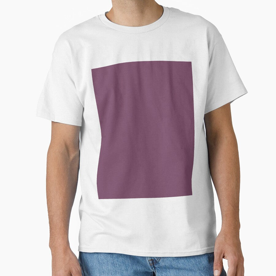 Plain Solid Color Chic Strong Mauve Medium Purple Dusty Purple by mimihuang creations