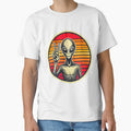 Peace Sign Alien Hippie Ufo by DawnPatricia