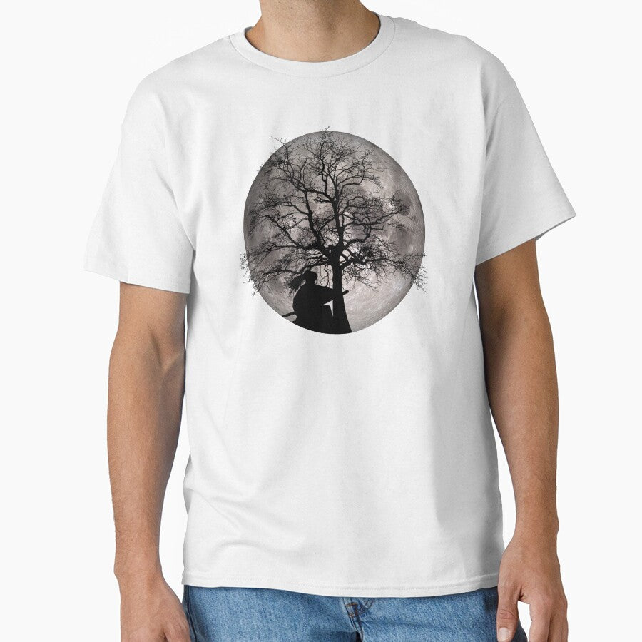 The Samurai & The Moon by maryedenoa