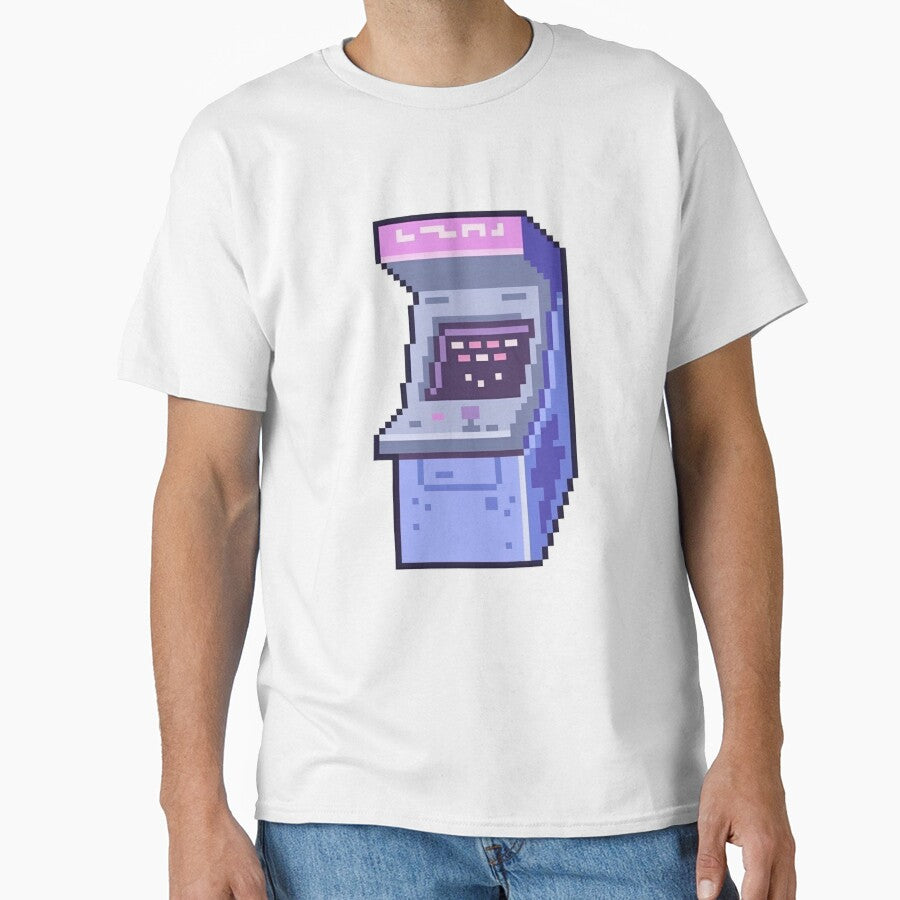 Retro Arcade Cabinet Pixel Art Design by The-SilentPlace