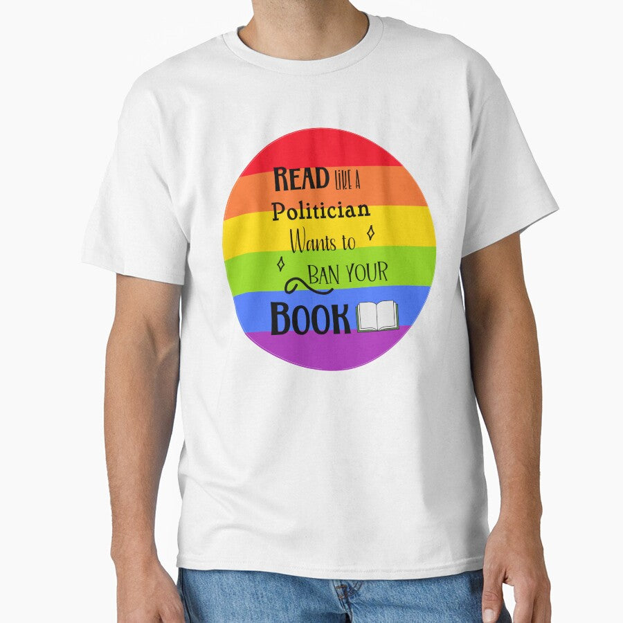 Read Banned Books Pride Protest Library Lover by WickedLibrary