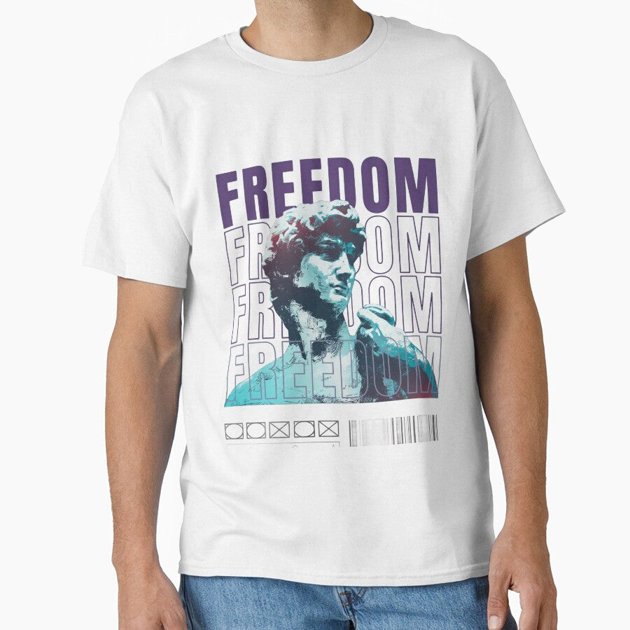 Freedom Graphic Printed T-Shirt by KARSCORP