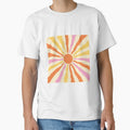 Retro Groovy Sunburst Rays by Tato's