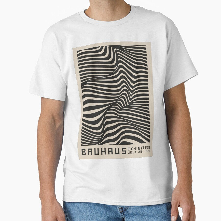 Bauhaus Geometric Wave by FancyLoveArt
