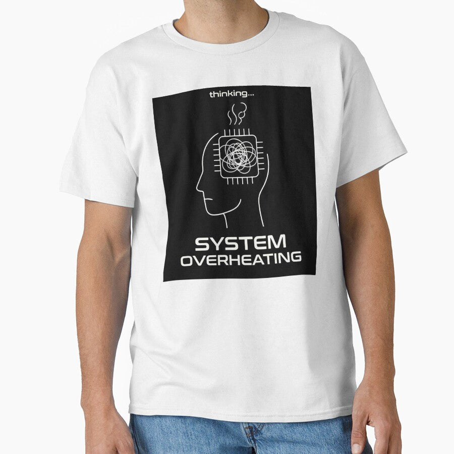 System Overheating Overthinking Dark Humor by apex.vibe