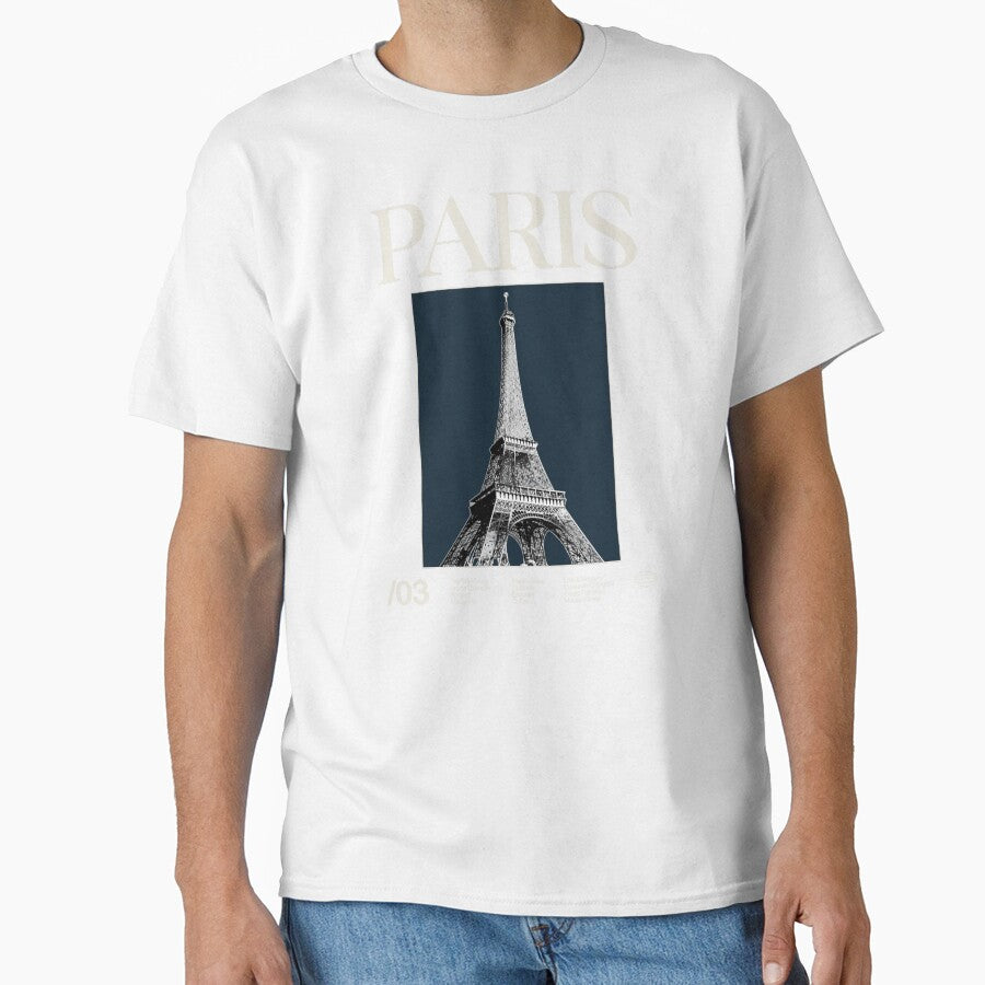 Paris Minimalist Aesthetic Dark Colour by moyjoystudio