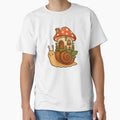 Cozy Mushroom Cottage Snail by LuckyStore4