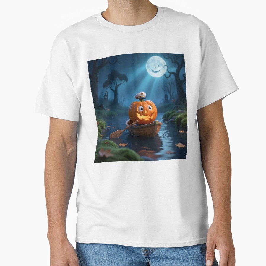 Happy Pumpkin floating by MariaTheExpert