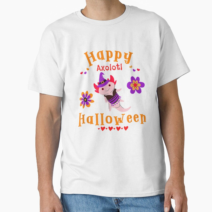 axolotl halloween happy halloween by Jaslyndizon