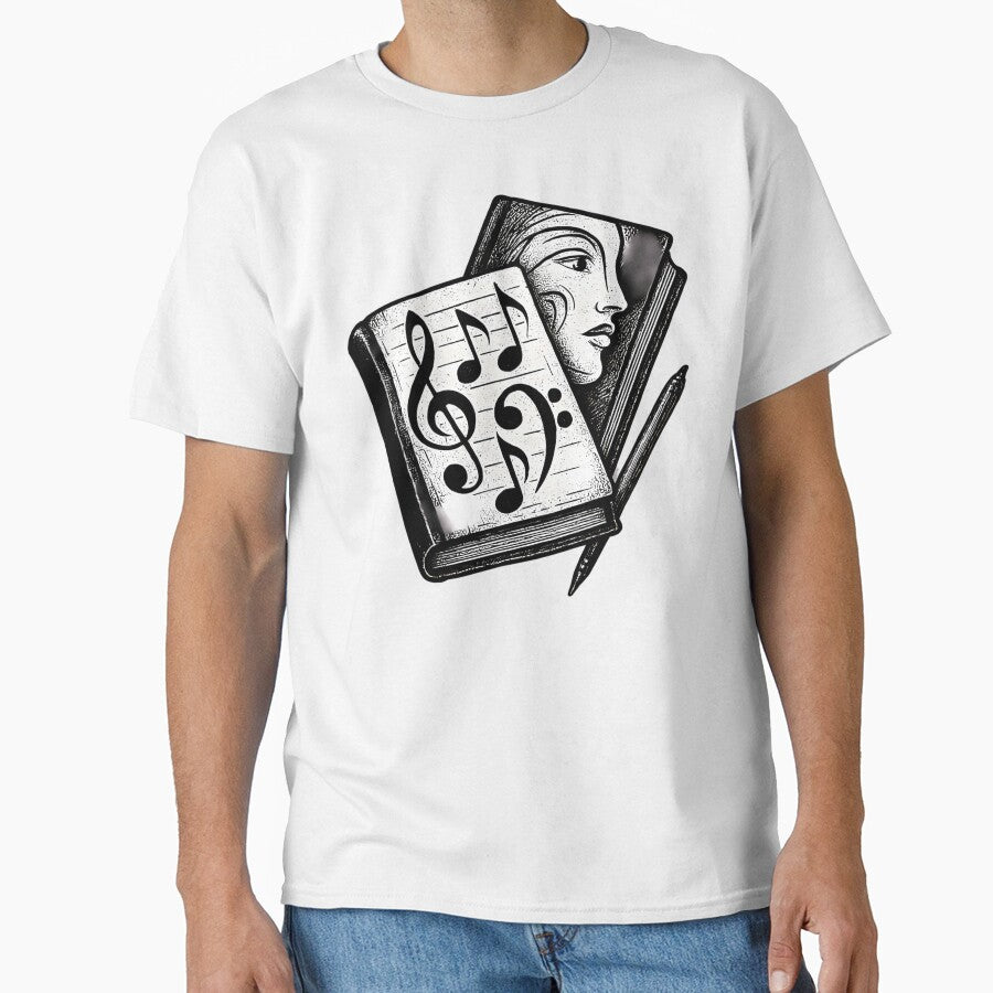 Intertwined Music Journals With Abstract Face by SimooArtist
