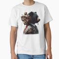 Surreal Noodle Portrait with Black Bear and Teddy Bear by LujziWorld