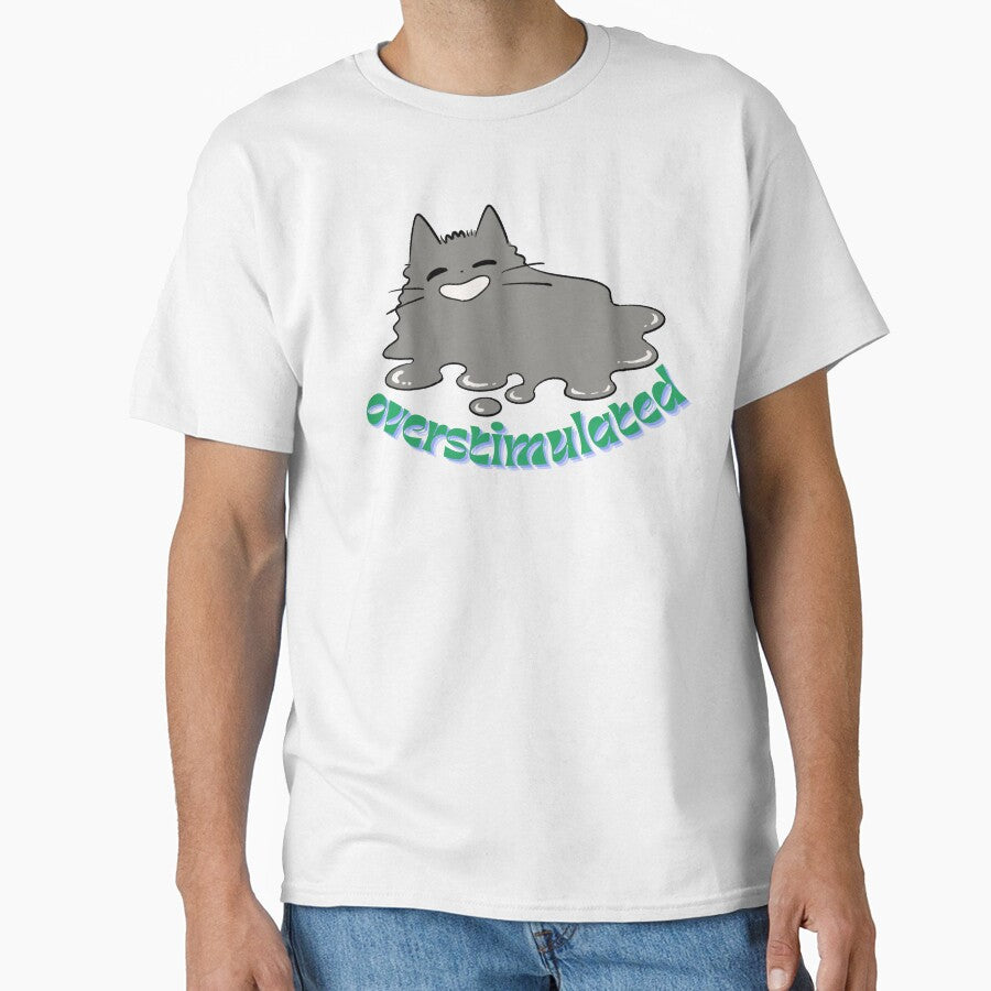 Overstimulated Puddle Cat by bandithaus