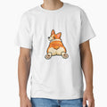 Splooting Corgi Fluffy Butt and Back Paws by eignvalue