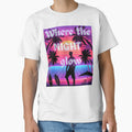 Where the Night Glow – Retro Sunset Vaporwave Beach Aesthetic by ArvionStudio