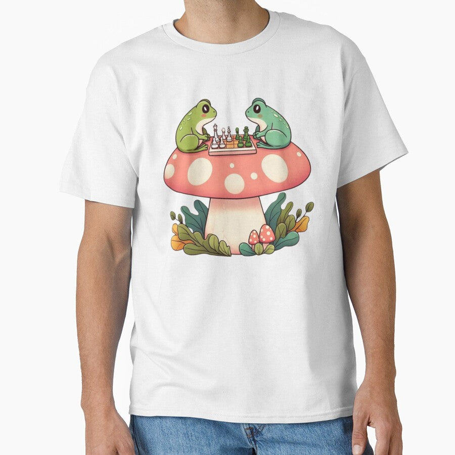 Chess Frogs on Mushroom – Fantasy Design by Dogandesighn