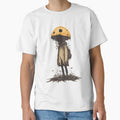 Surreal Mushroom-Human Hybrid Dark Fantasy Art by mesihdeanda3