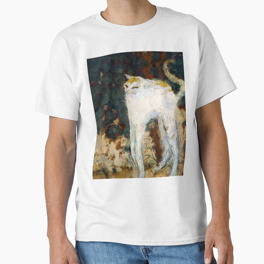 Pierre Bonnard - The White Cat by Jon-Baran