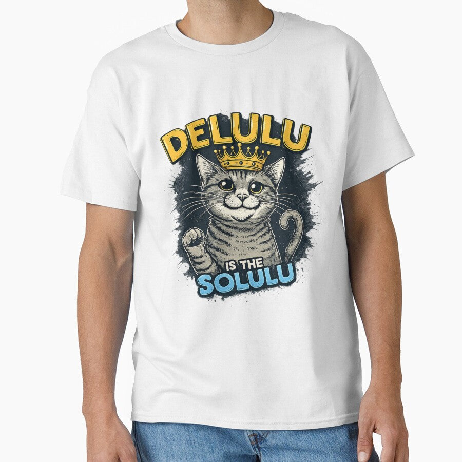 Delulu is the Solulu Cat – Manifestation Mode by Artiviose
