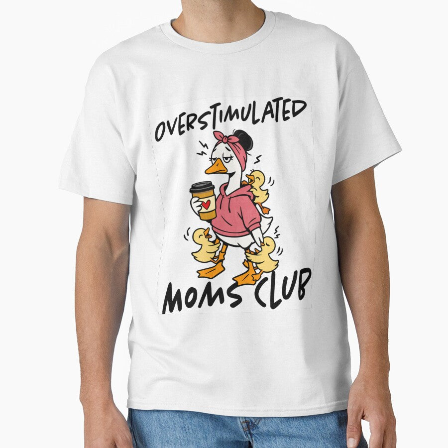 Overstimulated Moms Club Funny Mom Design by exelant