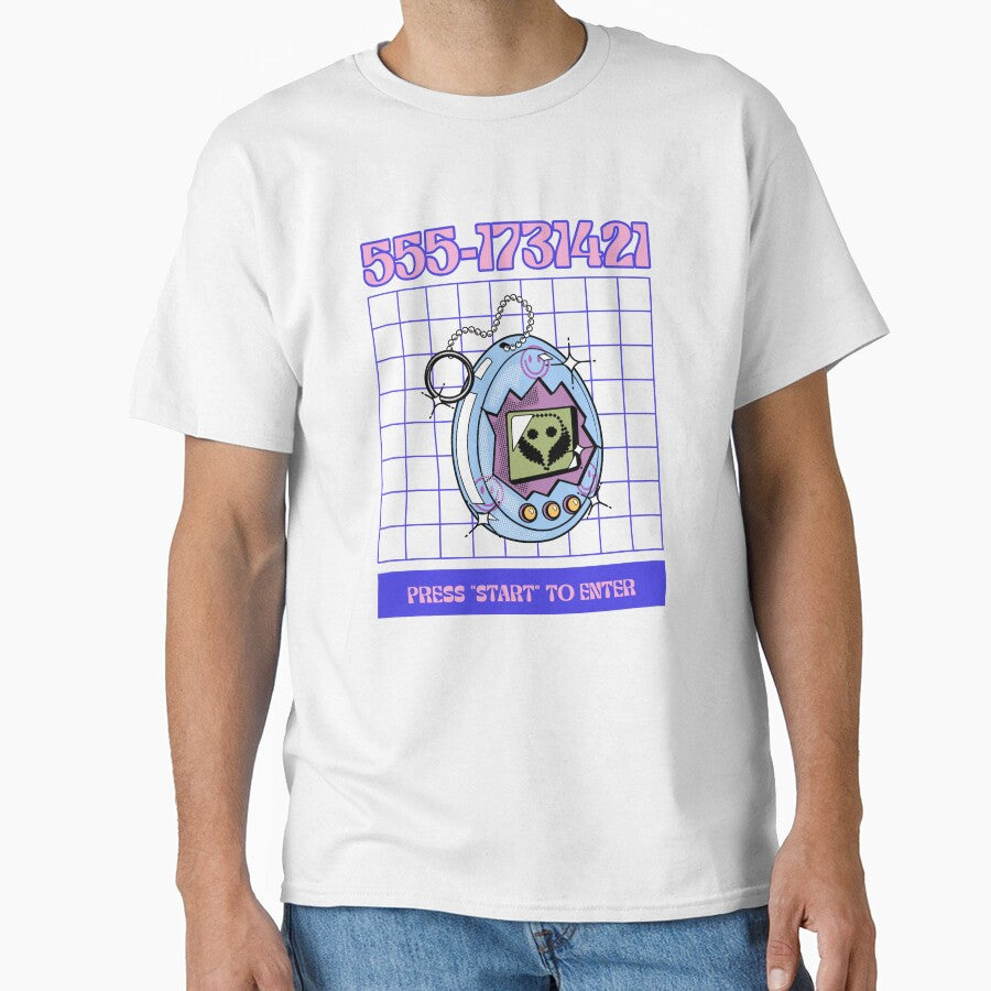 Start Your Tamagotchi Retro Vintage by Yestertee
