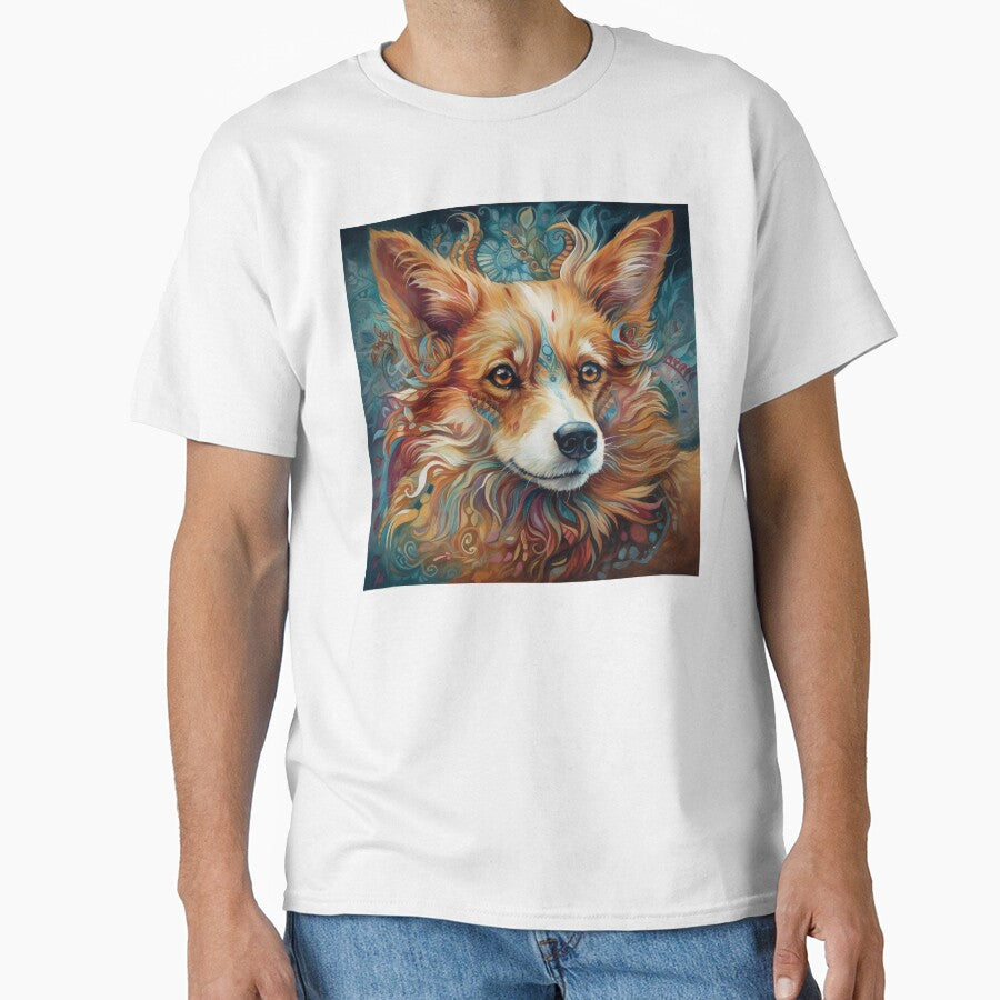 Tribal Corgi Dog 8 by DiatomDesigns
