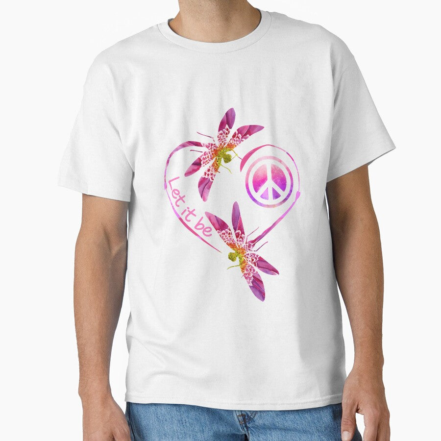 Let It Be Hippie Dragonfly by shopParadiseXOS
