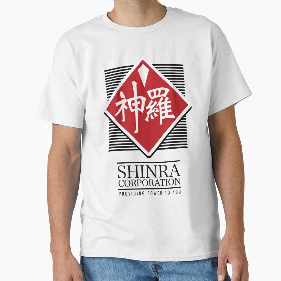 Final Fantasy VII Shinra Corp T-Shirt - Inspired by FF7 Corporation by Rev-Level by Rev-Level