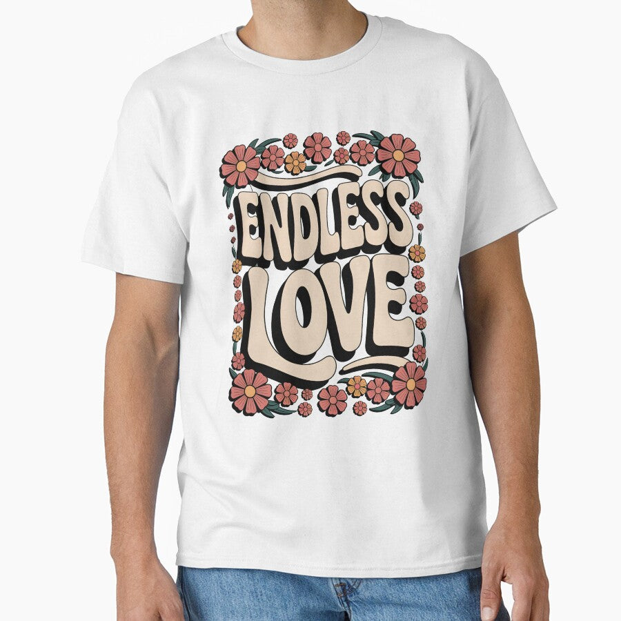 Endless Love Retro Mother's Day Tee by Hooodify